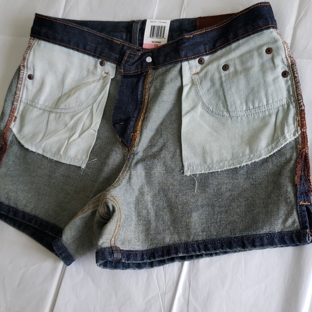 Calvin Klein Jeans NEW Side Slit Shorts Women's 10 - Picture 13 of 16